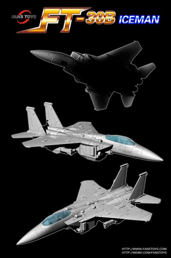 FT 30B Iceman Fanstoys Unofficial MP Scale Air Raid Prototype Revealed  (8 of 9)